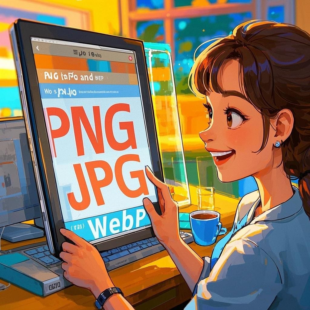Convert PNG pictures to JPG format